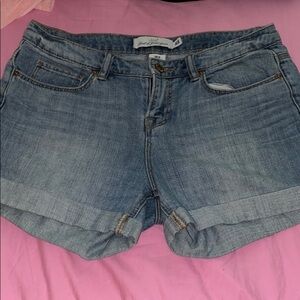 2 for $15 H&M light blue jean shorts